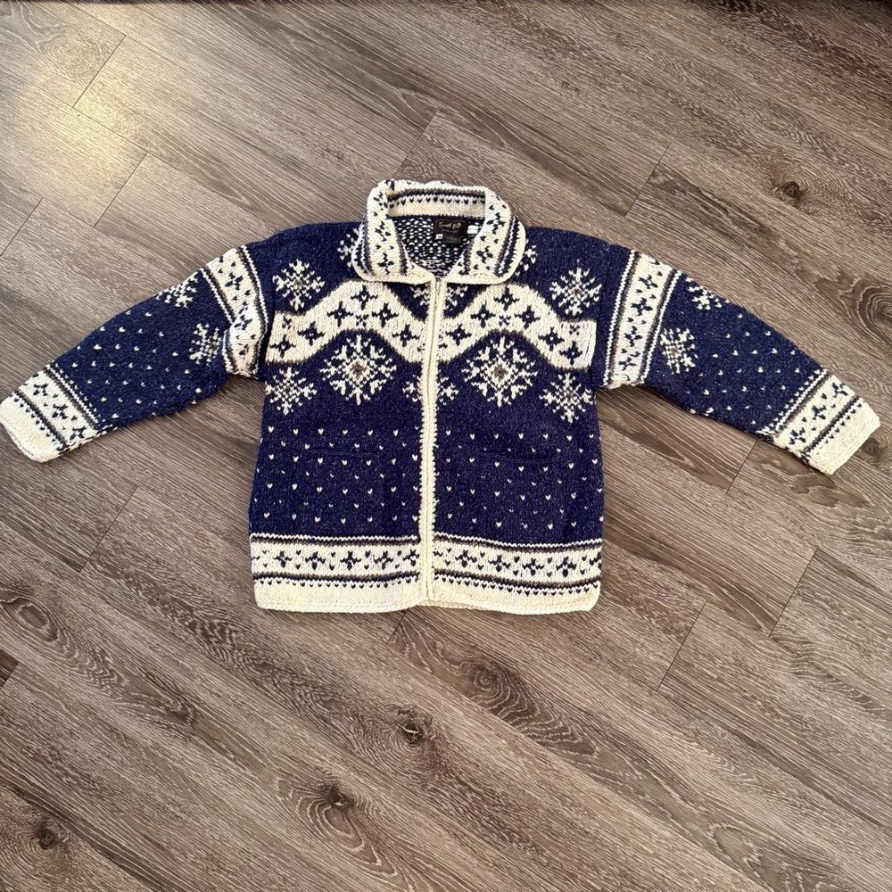 Invisible World Unisex Zip Up Sweater